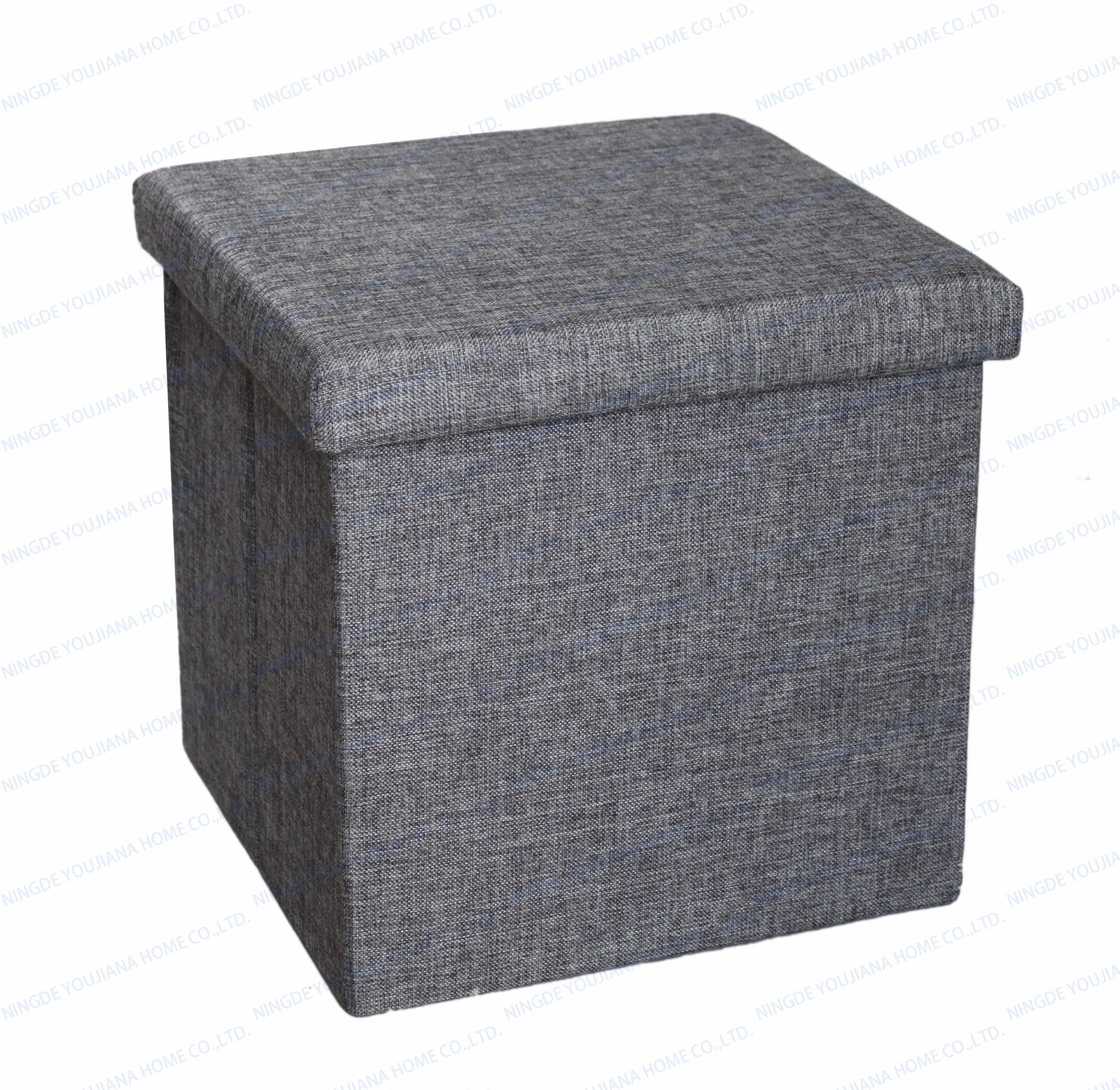 Folding Storage Ottoman Cube