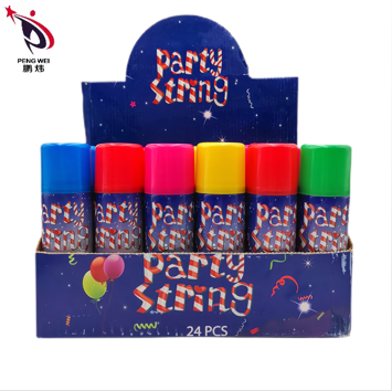 Party Easter Crazy Silly String Spray Wholesale Eco Friendly Easy Clean Silly String Spray
