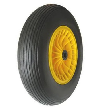 Pneumatic wheel wheelbarrow air wheel,flat free solid not flat tubeless tire