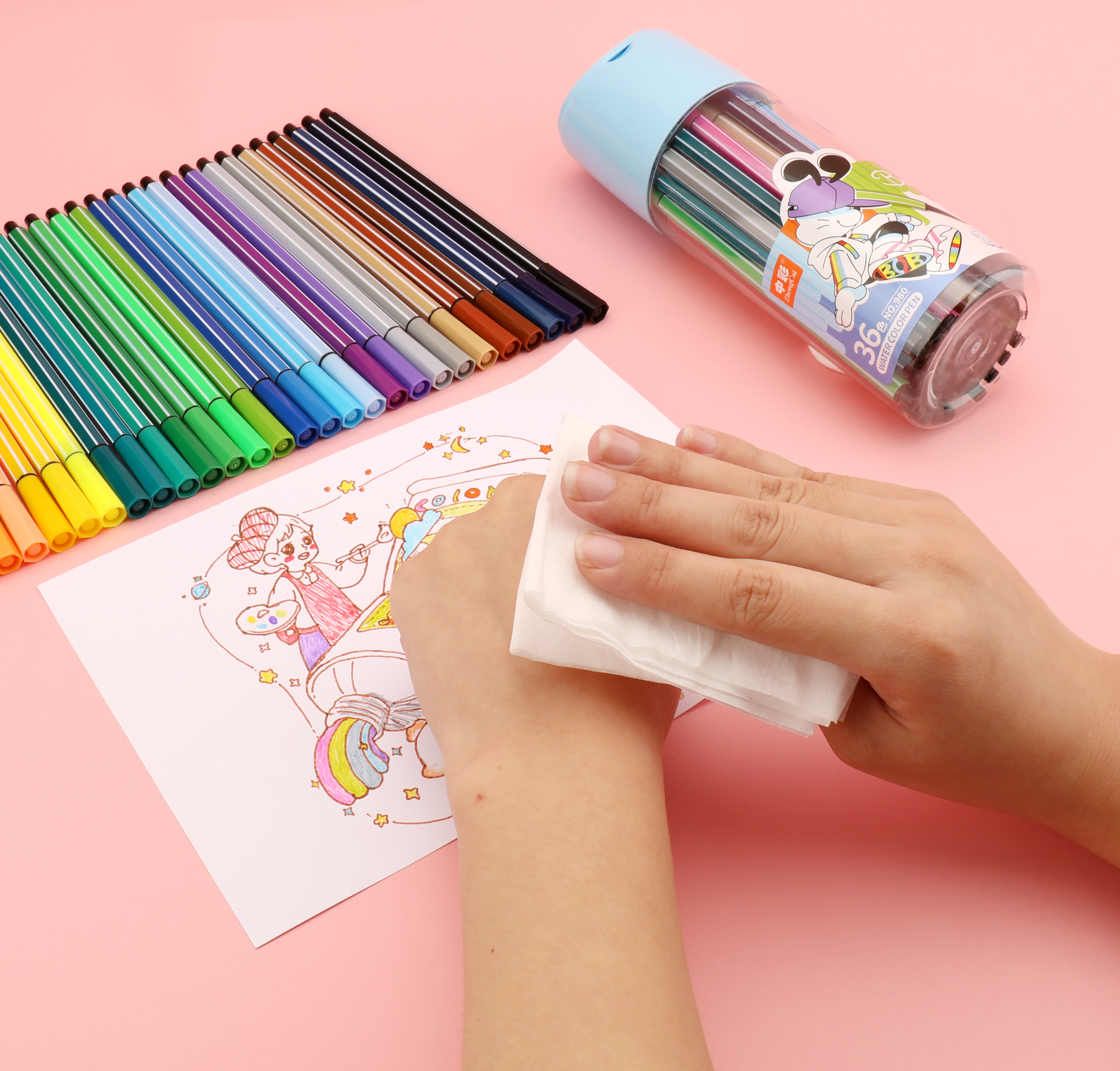 980-12 water color pen