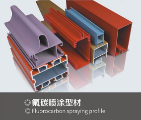 Fluorocarbon spraying profiles