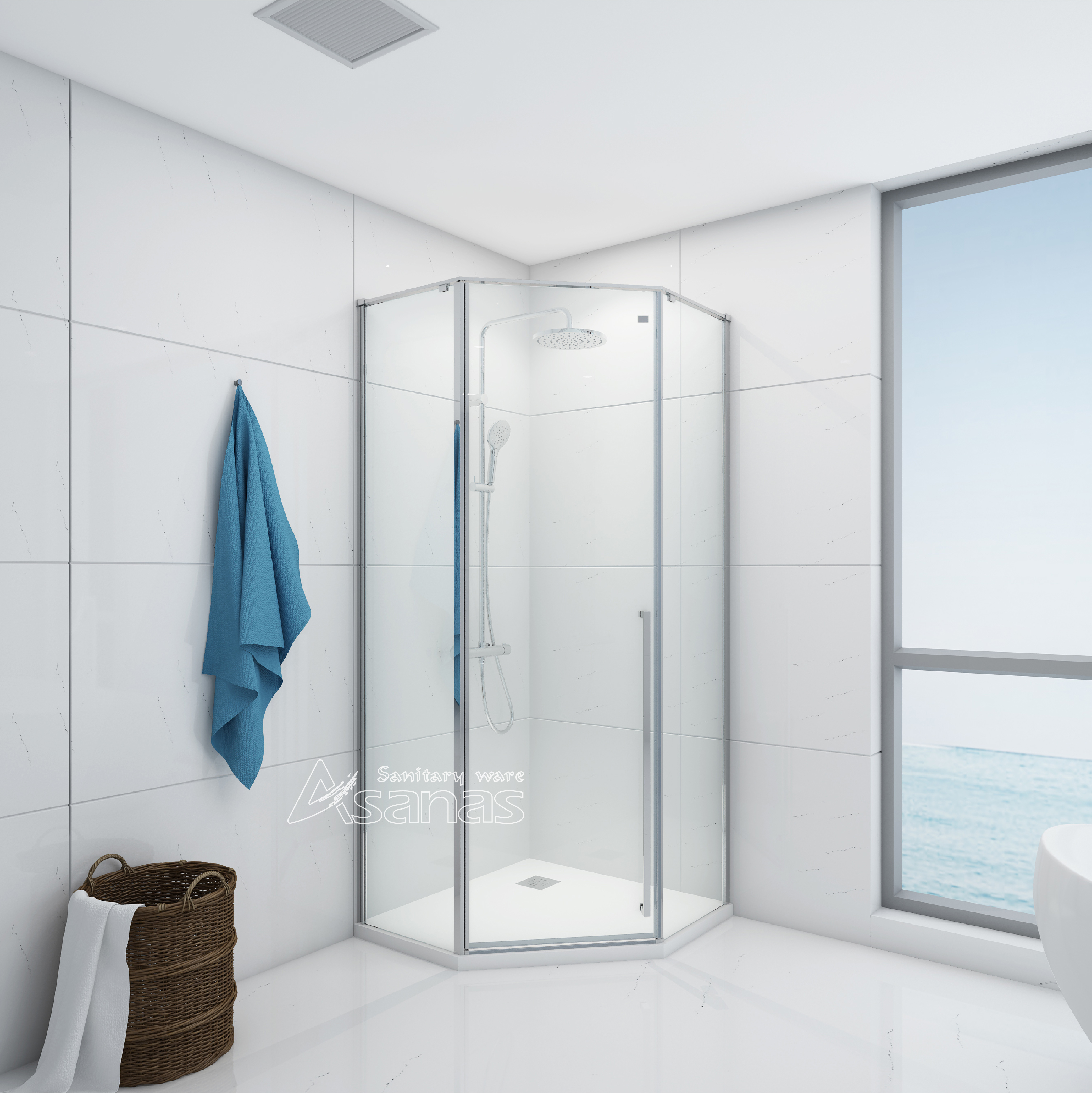 Diamond Shower Enclosure AS3828