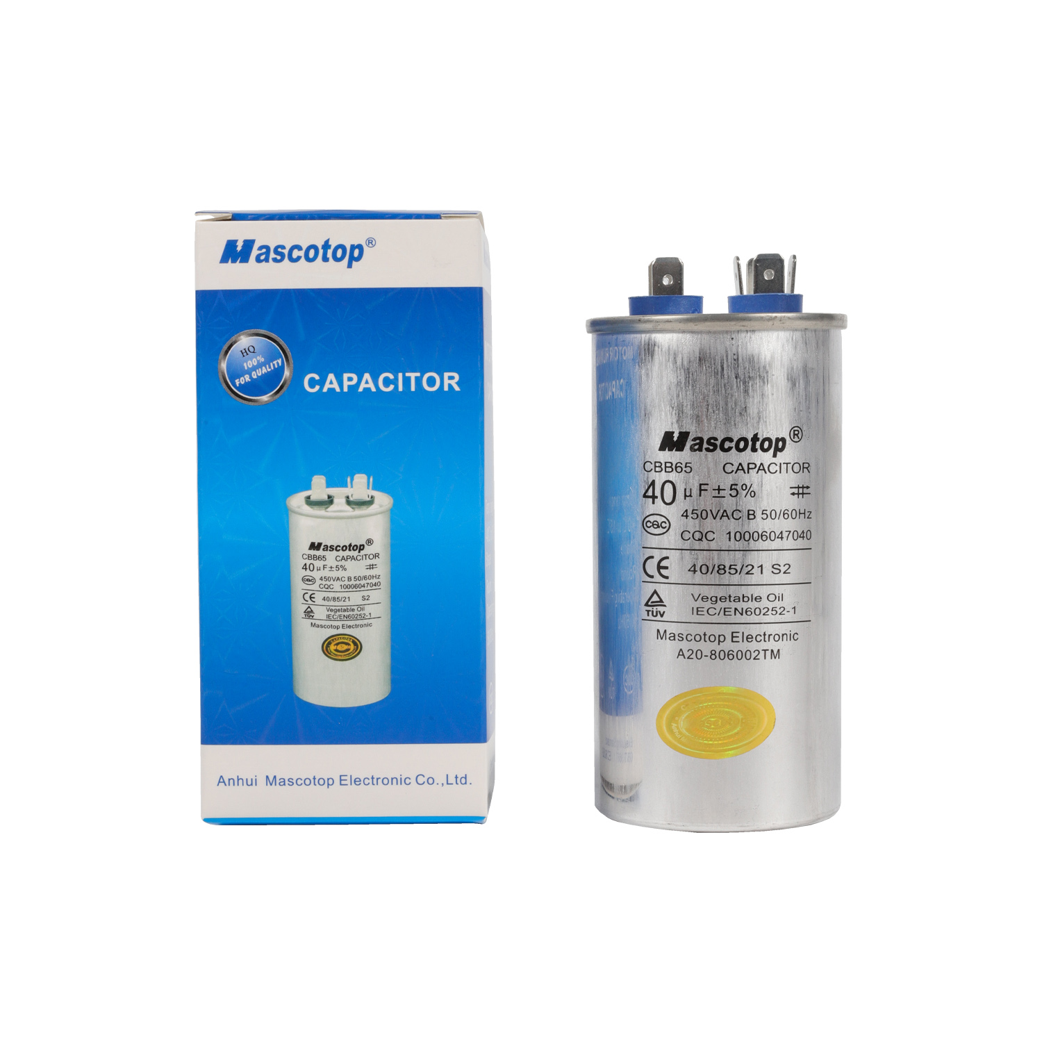 Cbb65 AC Motor Runing Capacitor