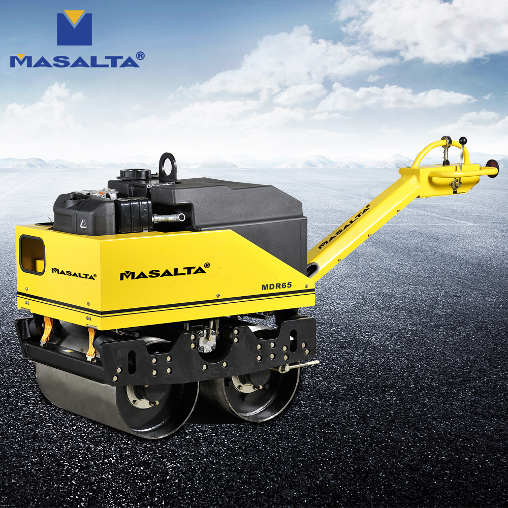 Masalta MDR65 Walk Behind Double Drum Vibratory Roller