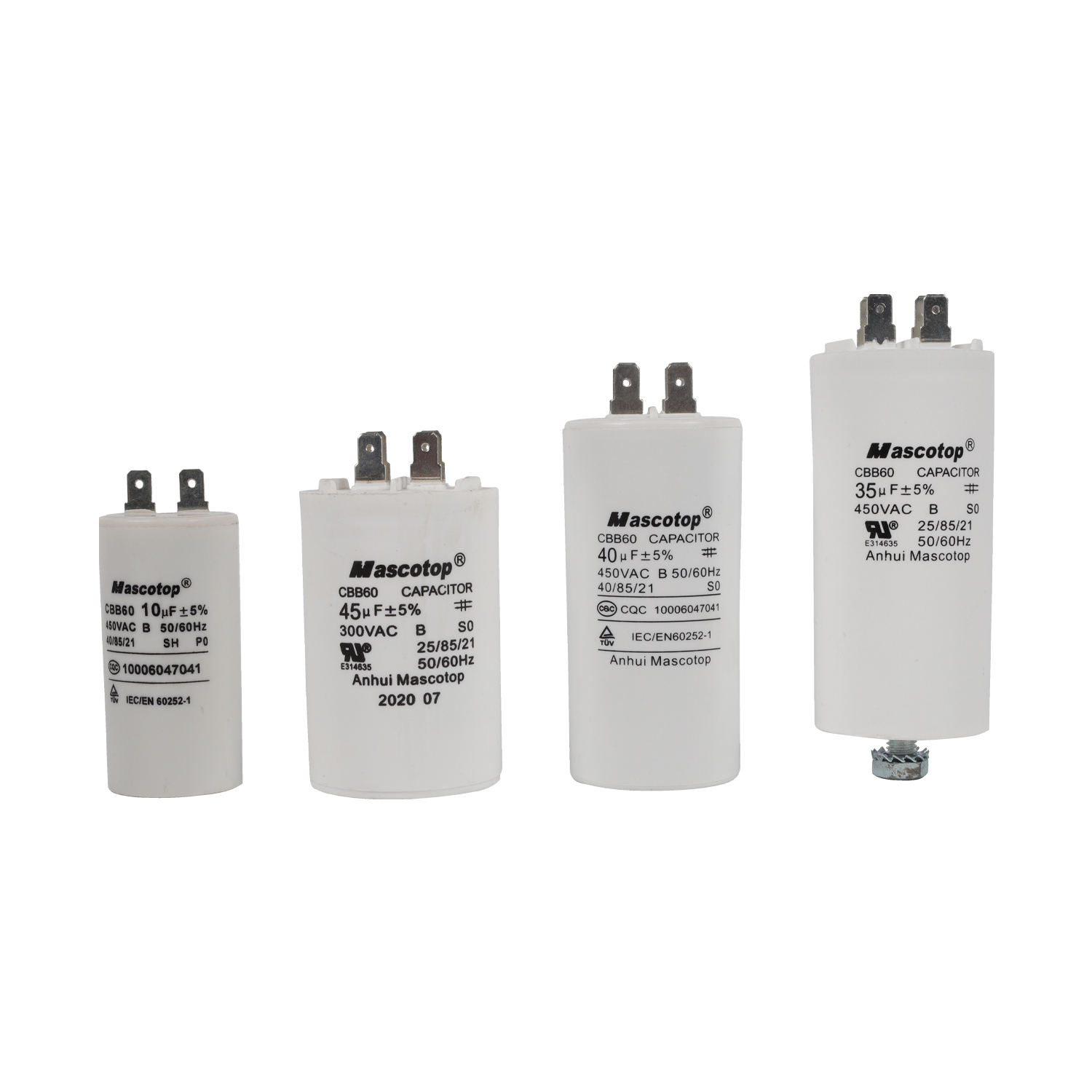 Cbb60 AC Motor Runing Capacitor