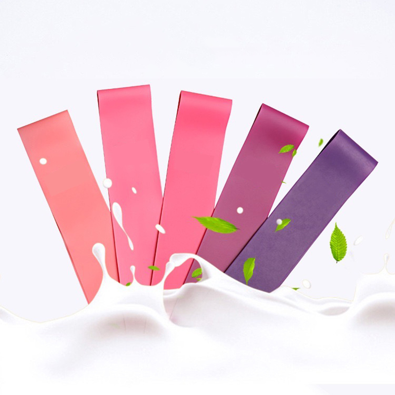 bungee elastic long pink fabric hip yoga resistance bands set latex gym loop fitness band resistance