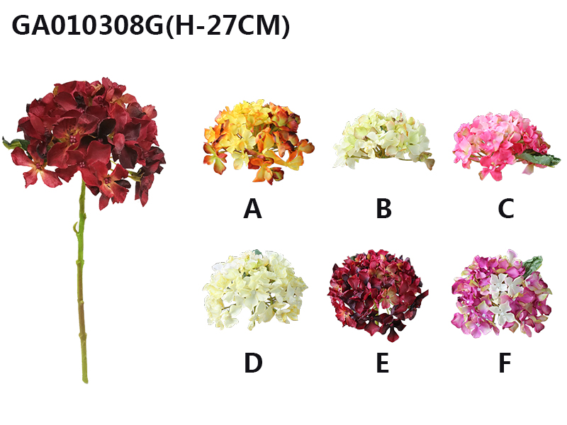 Artificial dried hydrangea(H-27CM)