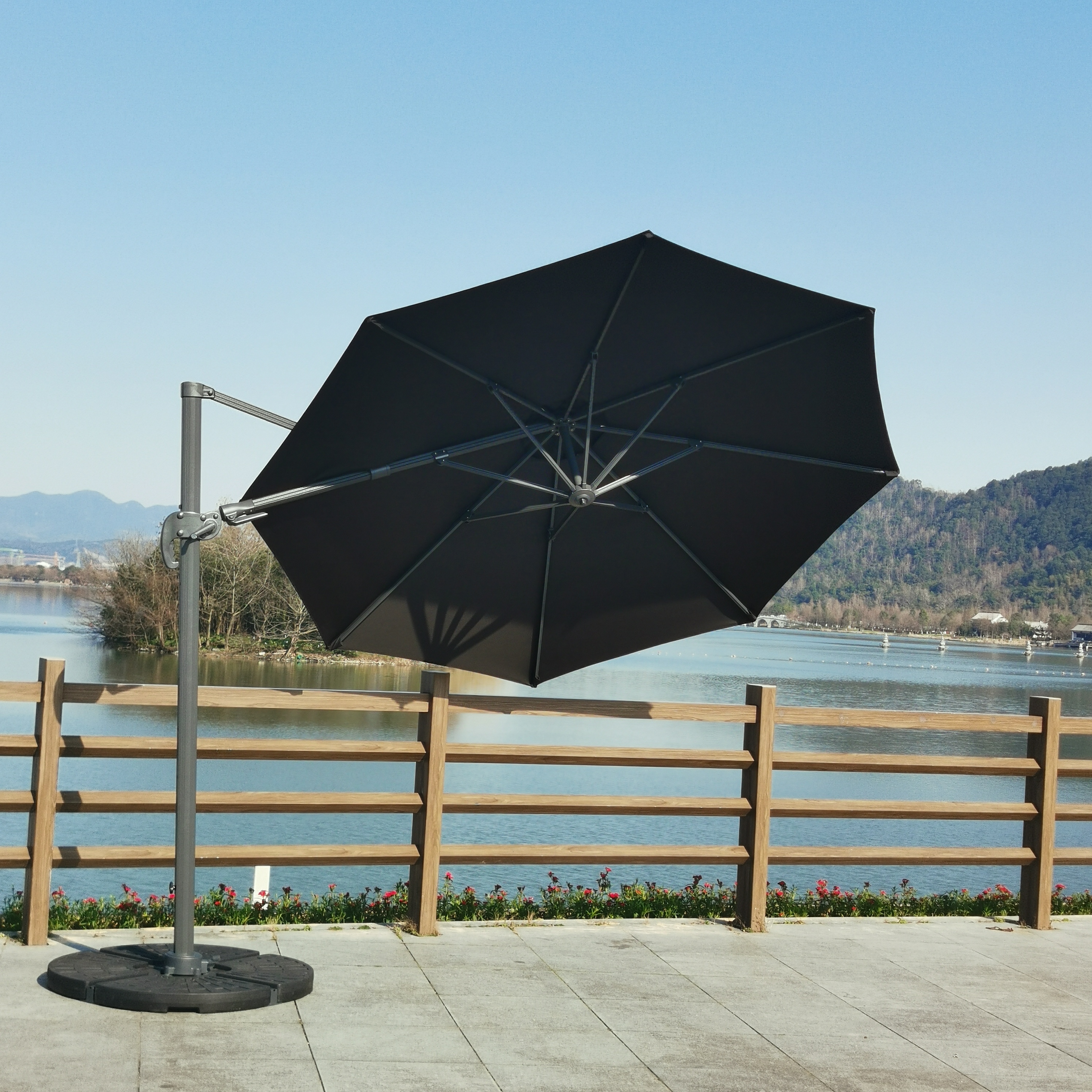 taicheng small roma umbrella for outdoor garden sunshade umbrella parasol