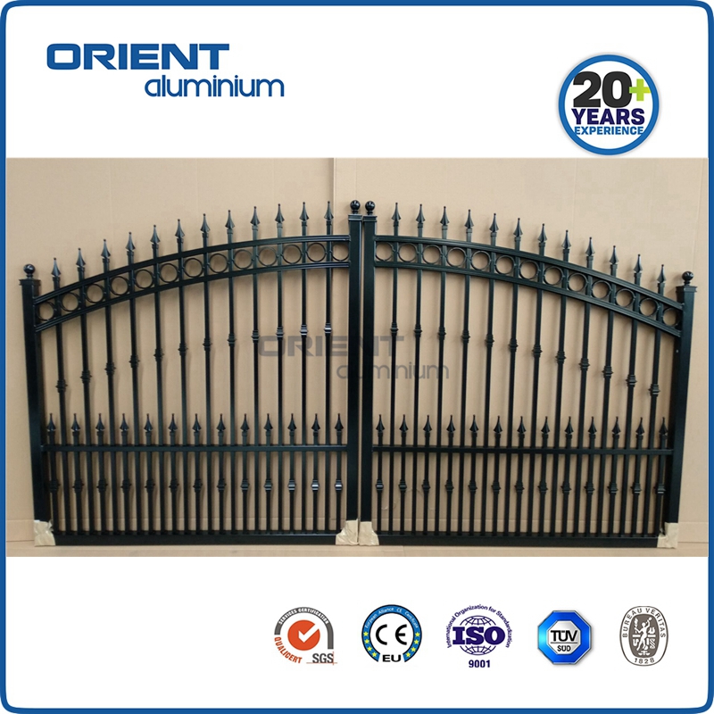 Aluminum Gate Fence Modern Design Quality Guaranteed Aluminum Villa Main Gate