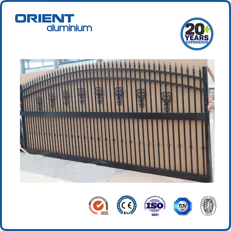 Aluminum Welding Outdoor Security Gate Good Quality Home Aluminium Gates