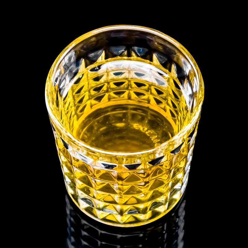 Diamond Whiskey Glass Crystal Whisky Cup Glass Tumbler Wholesale Factory Custom
