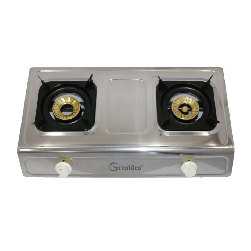 Stainless Steel Countertop Dual-use Liquefied Petroleum Gas Stove G-GSS207