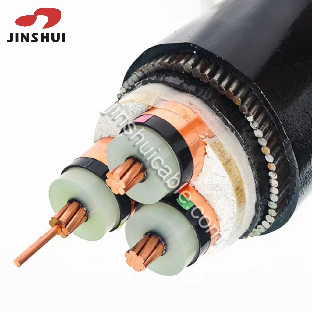 1KV Copper /Aluminum conductor XLPE insulation，Steel Wire/Steel Tape Armored, PVC jacket power cable