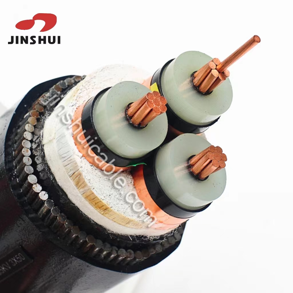 Copper conductor XLPE insulation PE jacket power cable