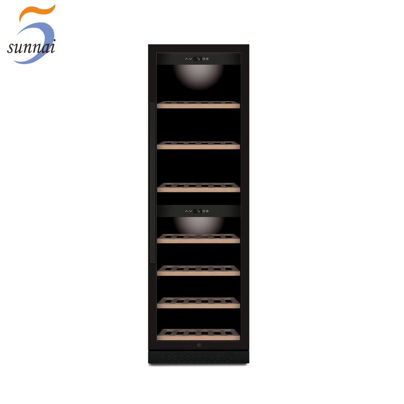SUNNAI SW-215 180 bottles wine cooler refrigerator built in manufactuer