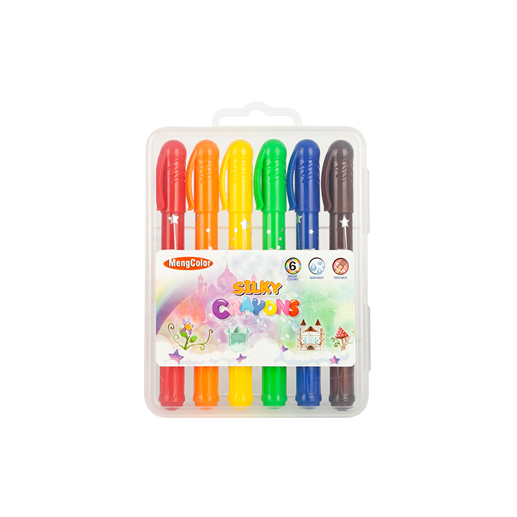 No.104-6silky crayons
