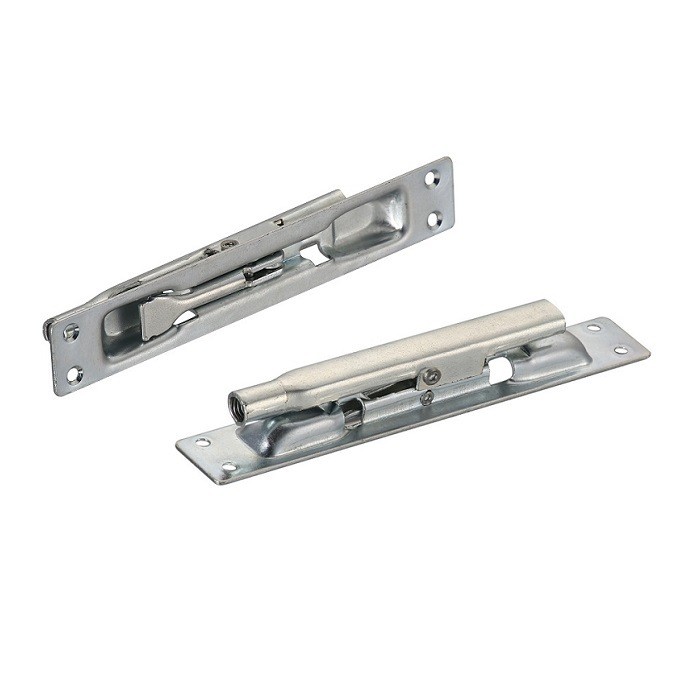 CX001 glass door latch flush bolt for metal door 420-24mm Italy
