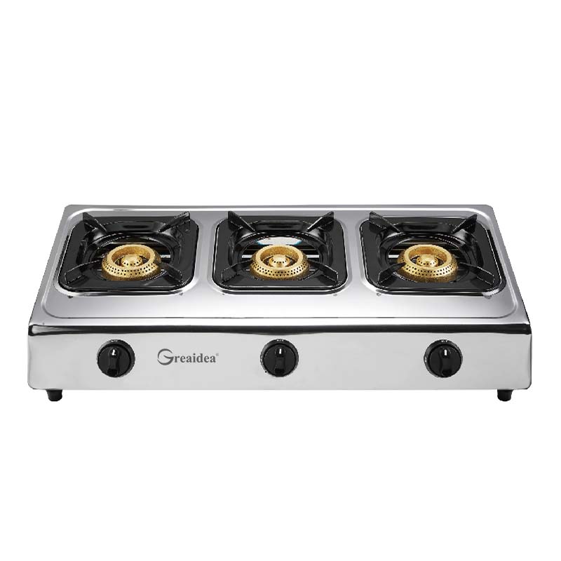 Table 3 burner stainless steel gas cooker G-GSS303