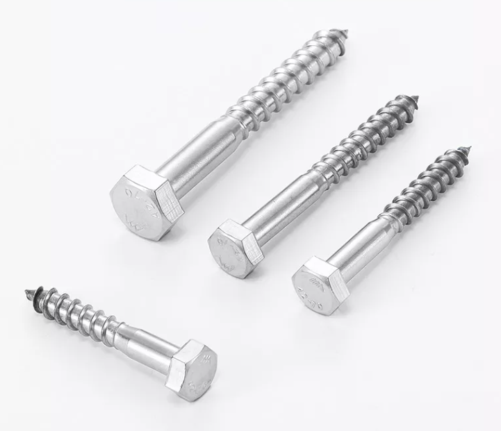 Hex wood screws