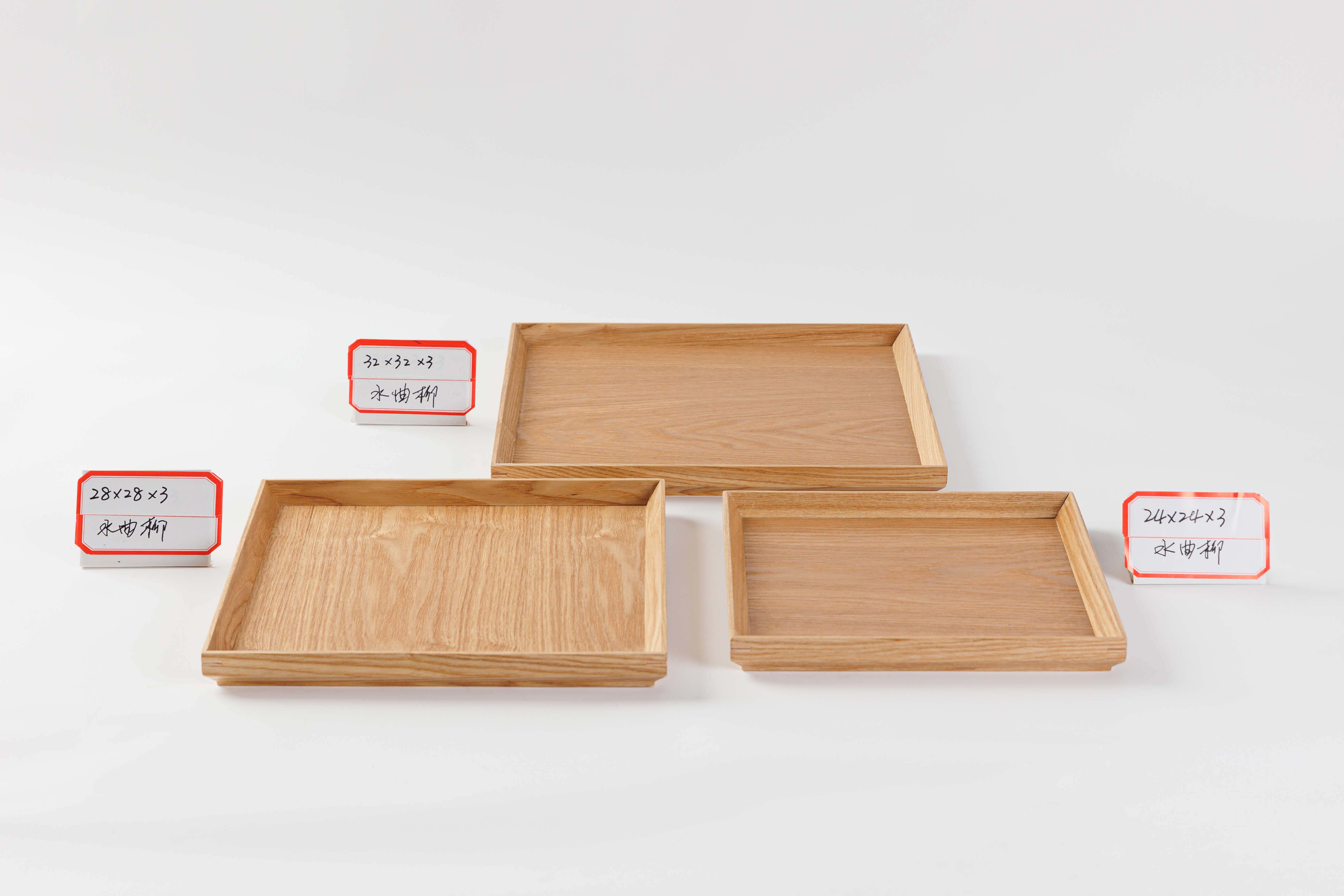 Manchurian ash limited slip Wooden plate006