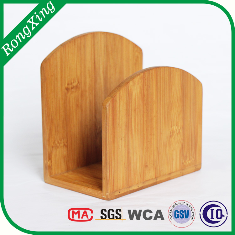 Bamboo tissue holder