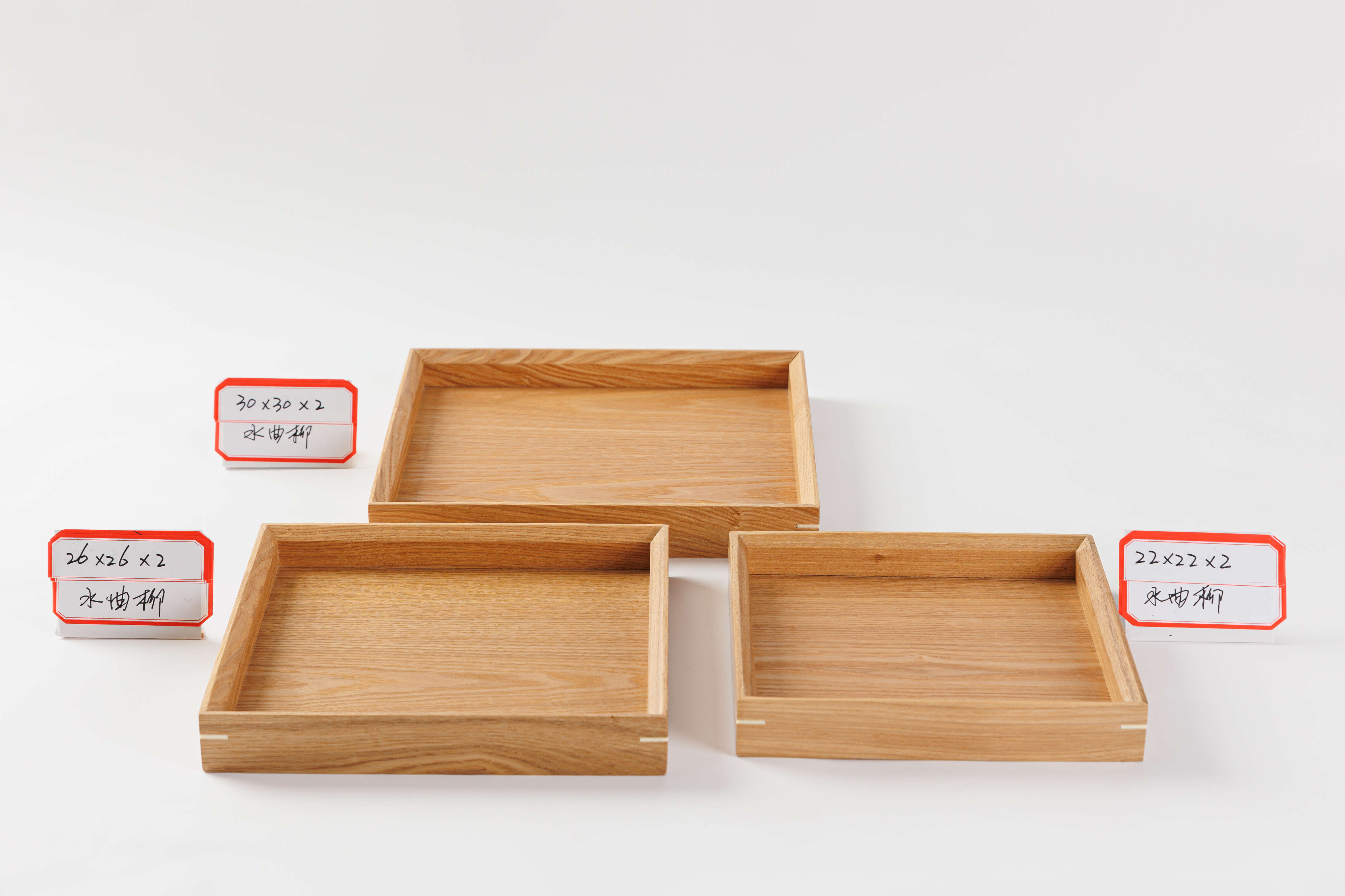 Manchurian ash limited slip Wooden plate008