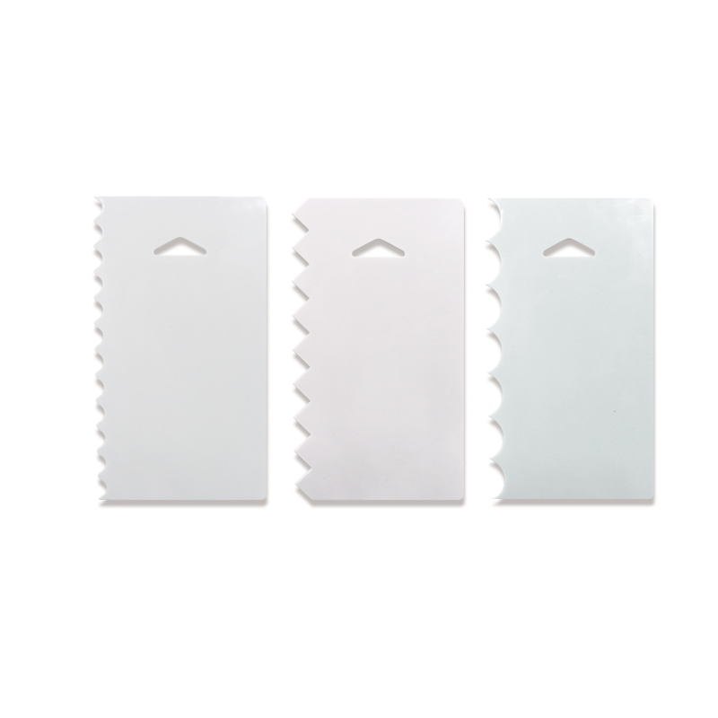 3 Pcs Plastic Scraper