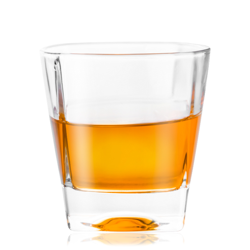 Square Whiskey Glass Crystal Whisky Glass Tumbler Wholesale Factory Custom