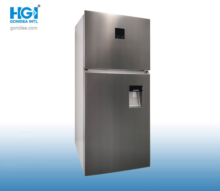 Frost Free Refrigerator Top Freezer TM No Frost Fridge Model: Hg-545wex