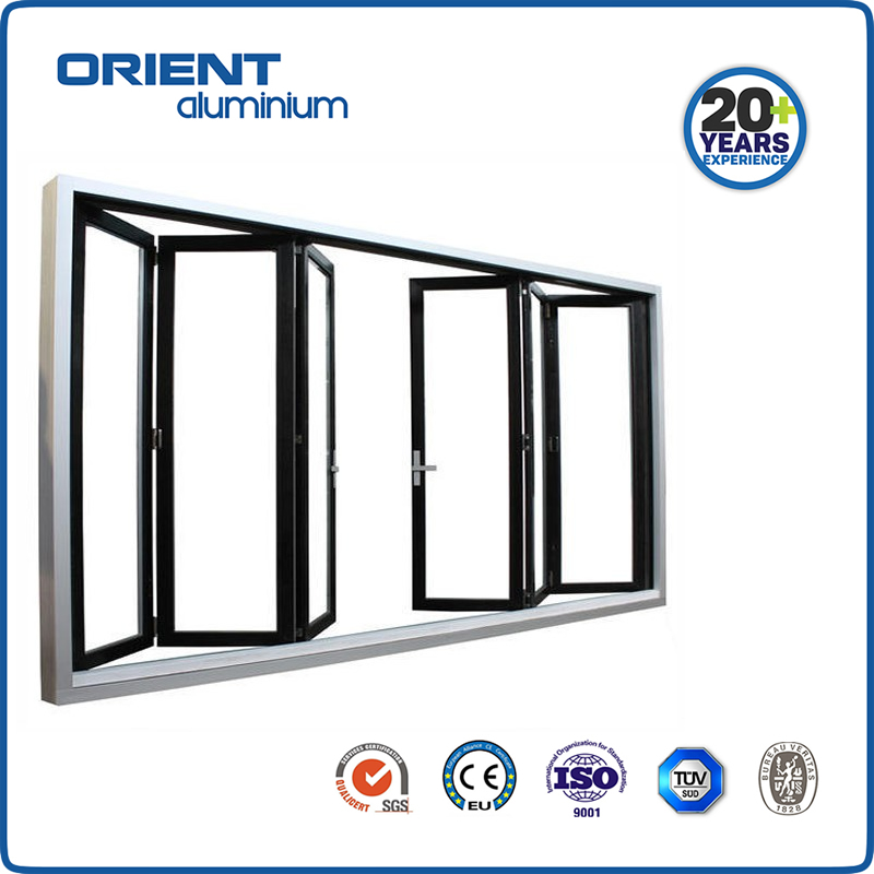 Chinese Aluminium Windows Thermal Break Window Aluminium Folding Window Manufacturer