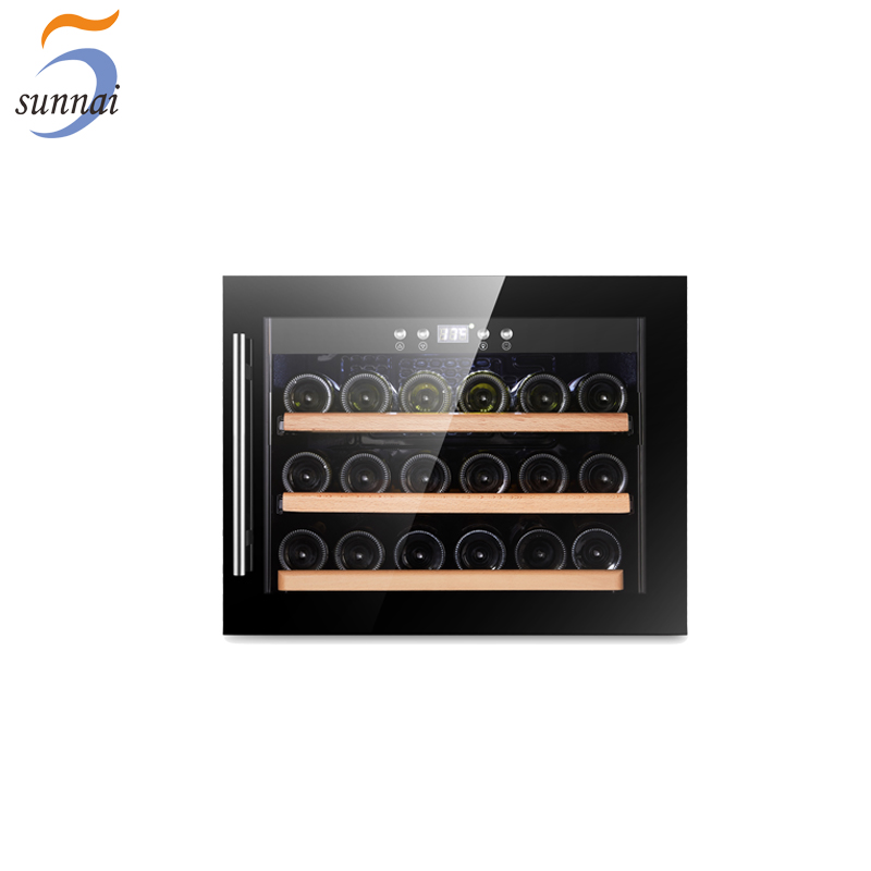 SUNNAI SW-18 18 bottles wine cooler refrigerator built in manufactuer