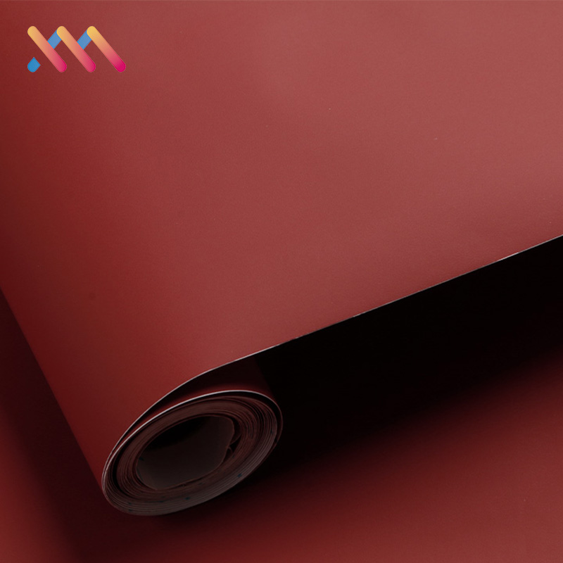 High quality skin film adhesive pvc wallpaper