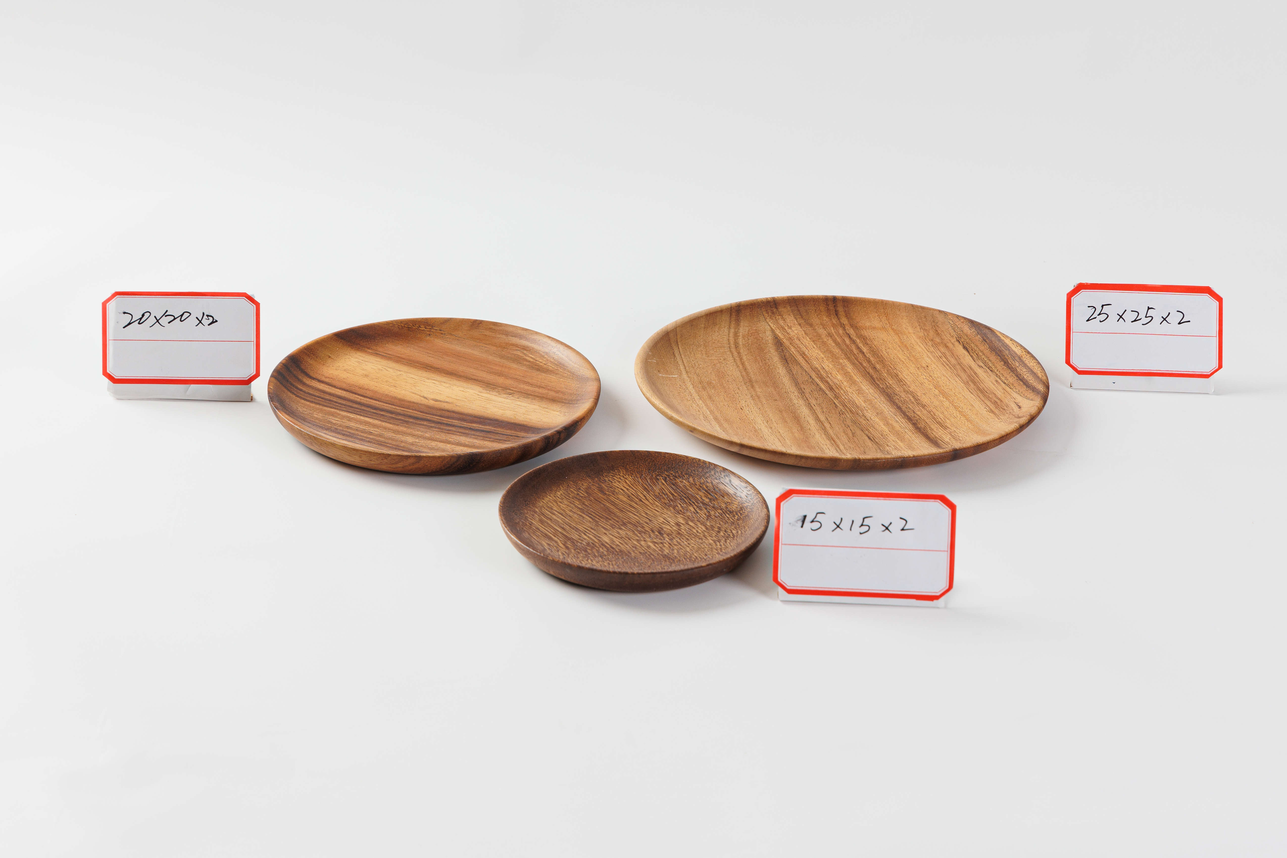 Acacia wood plate011