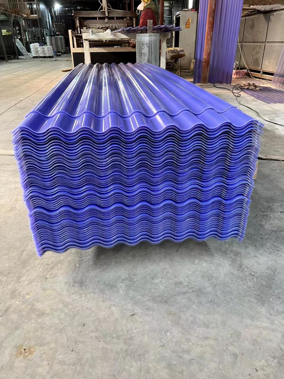 Langfang Bonai high quality thin PVC corrugated roof plate