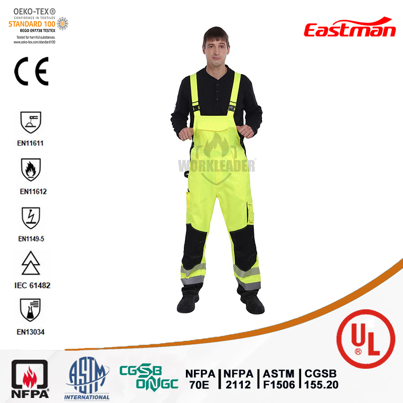Hi-Vis FR Bib Overall