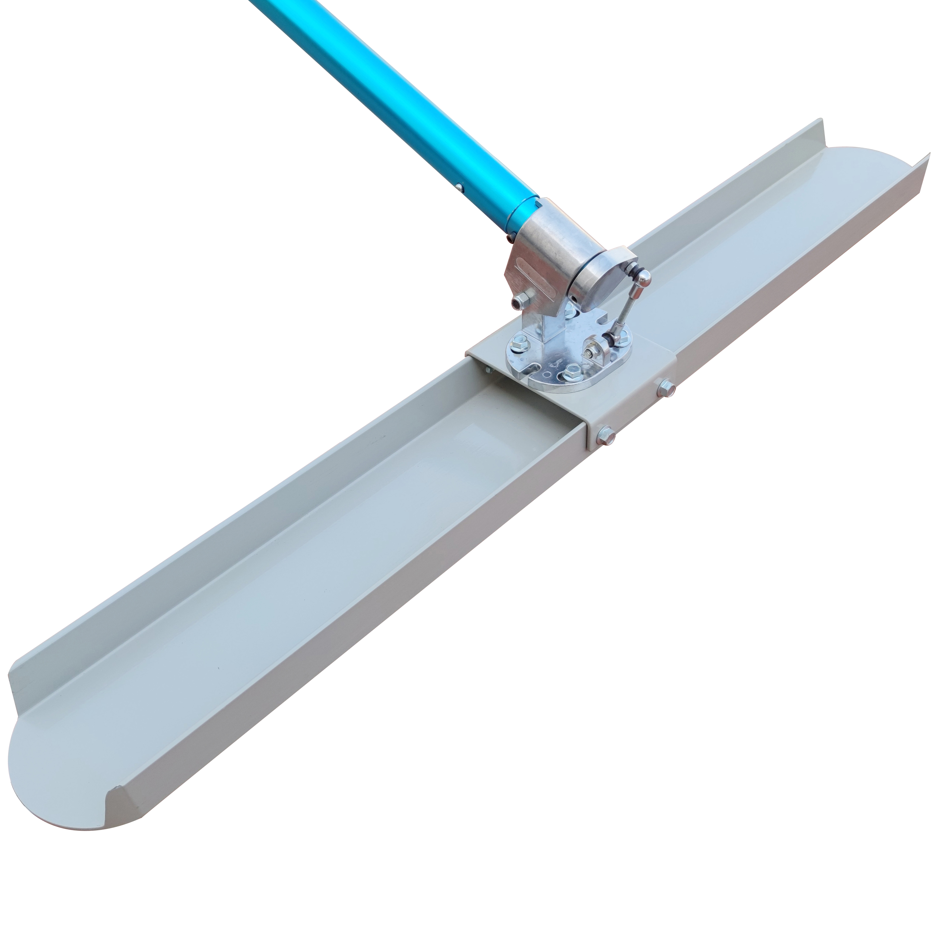 BUILDER Round End Magnesium Channel Bull Float