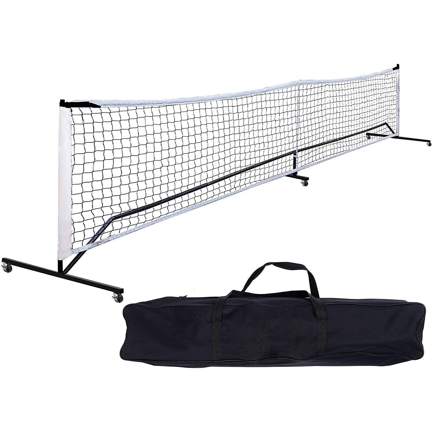 Pickleball Net 22ft with wheels