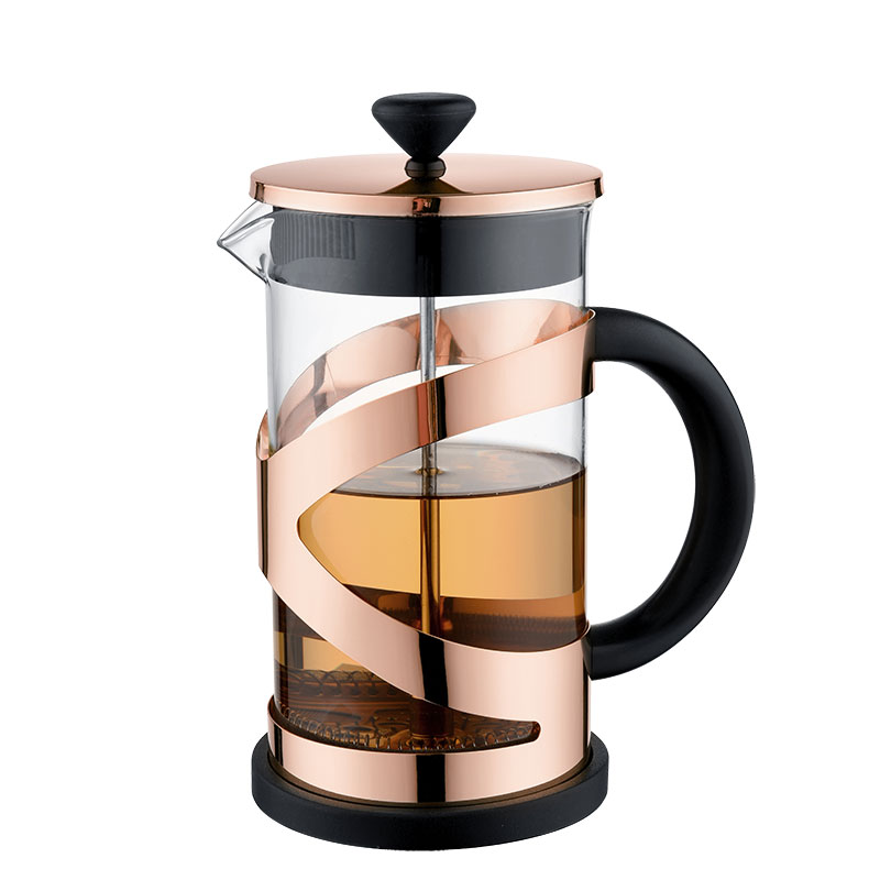 French plunger coffee maker, teapot, tea kettle