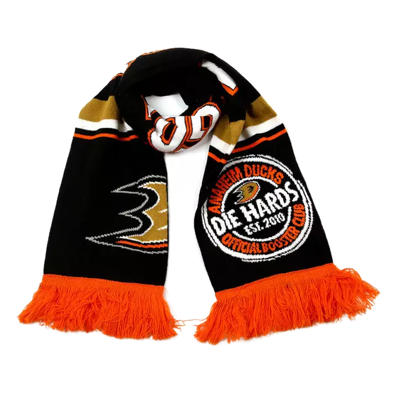 Scarf with fringes for sports events funs