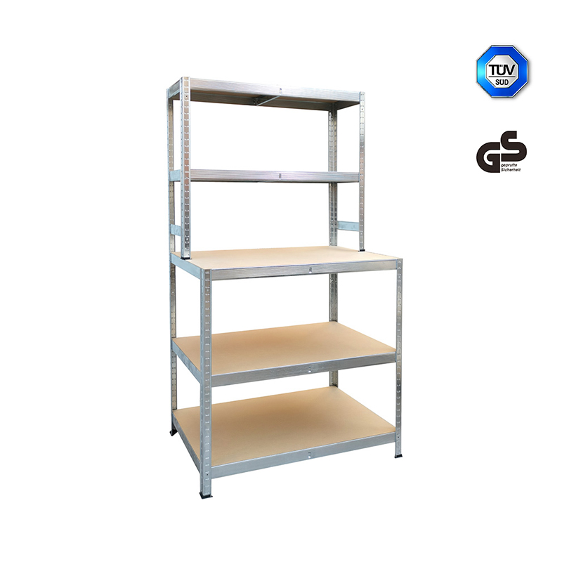 Adjustable metal Workbench shelves for Storage