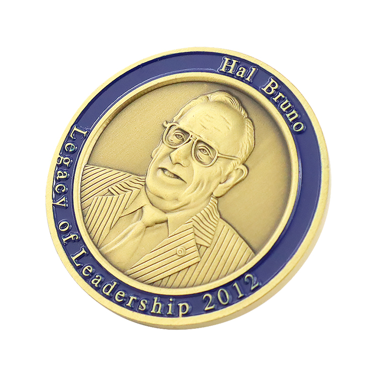 Custom Bronze 3D commemorative coin