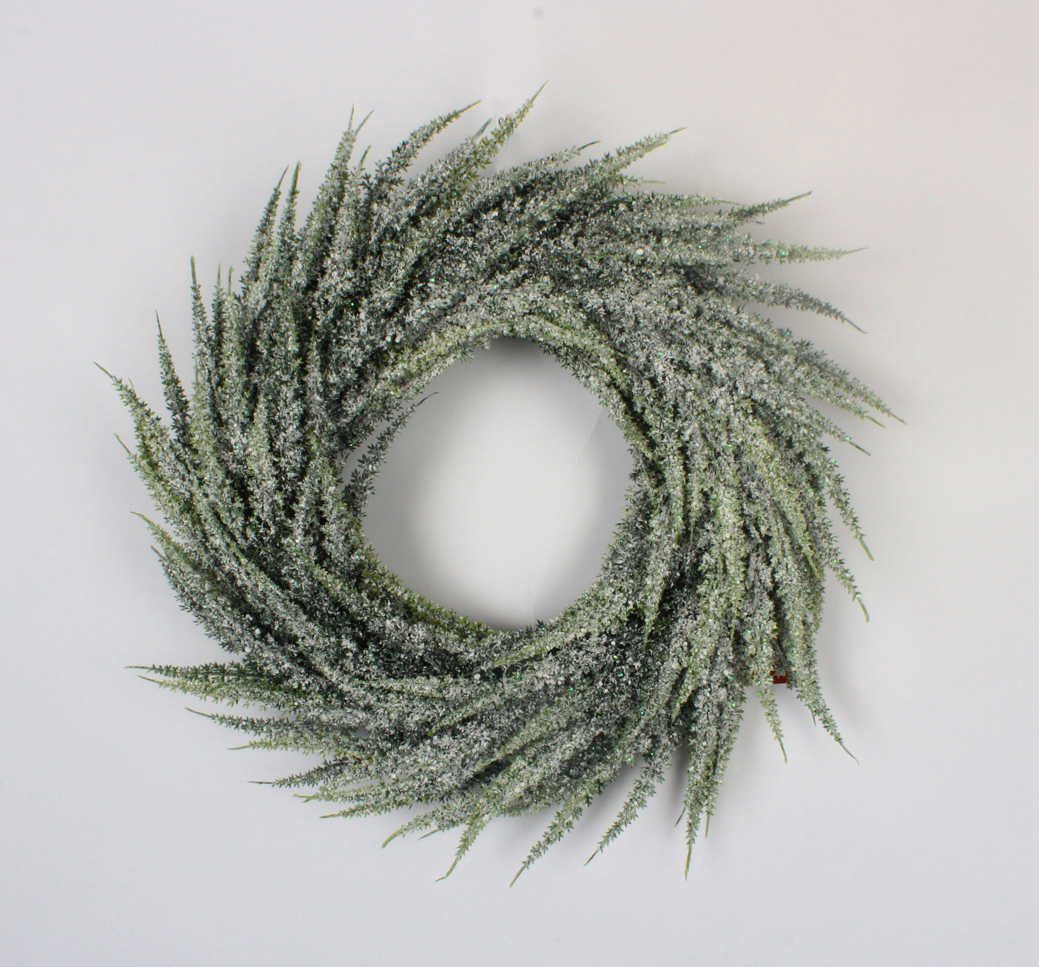 artificial wreath green