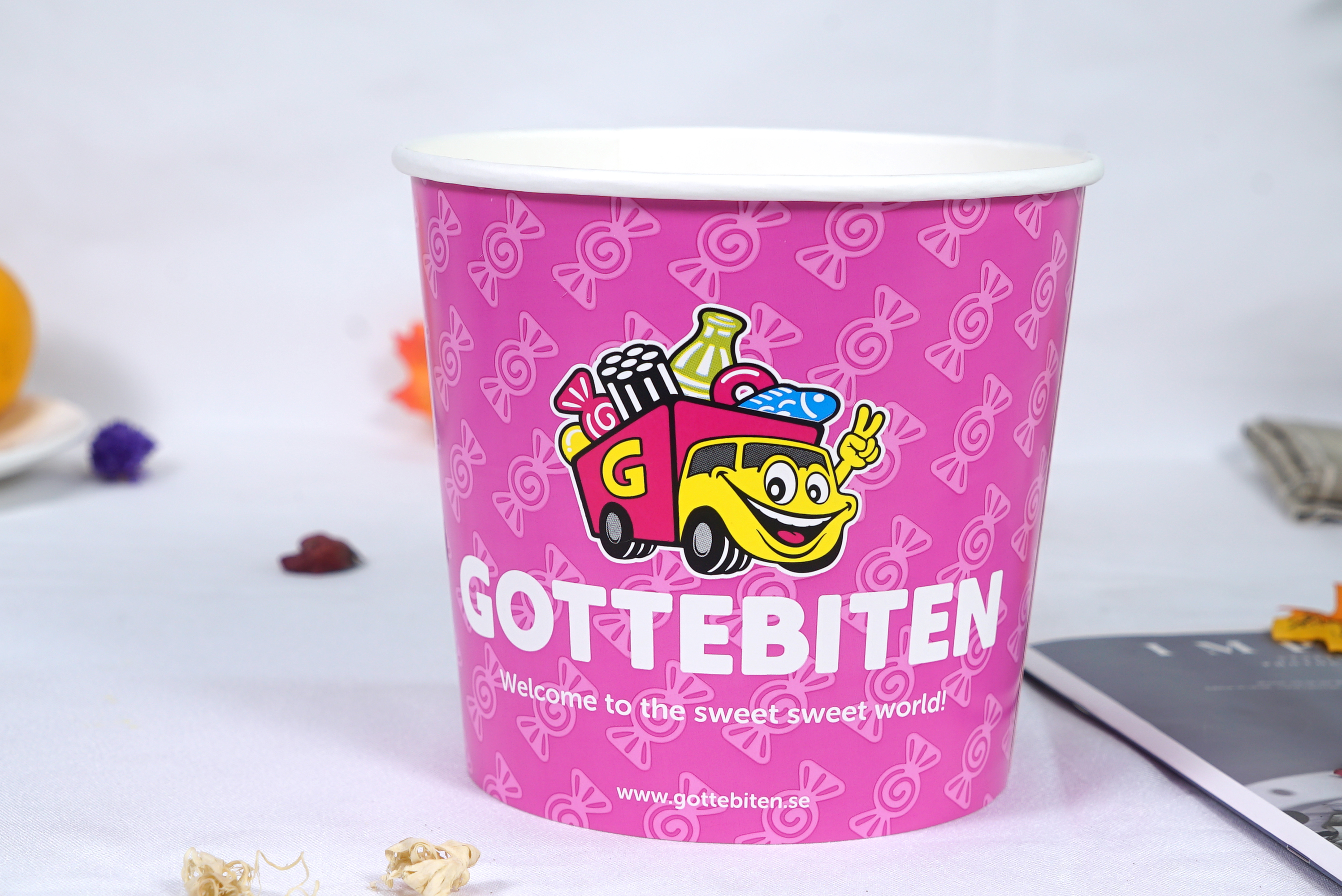 24/32/46/64/85Oz Disposable Snack Candy Paper Bucket