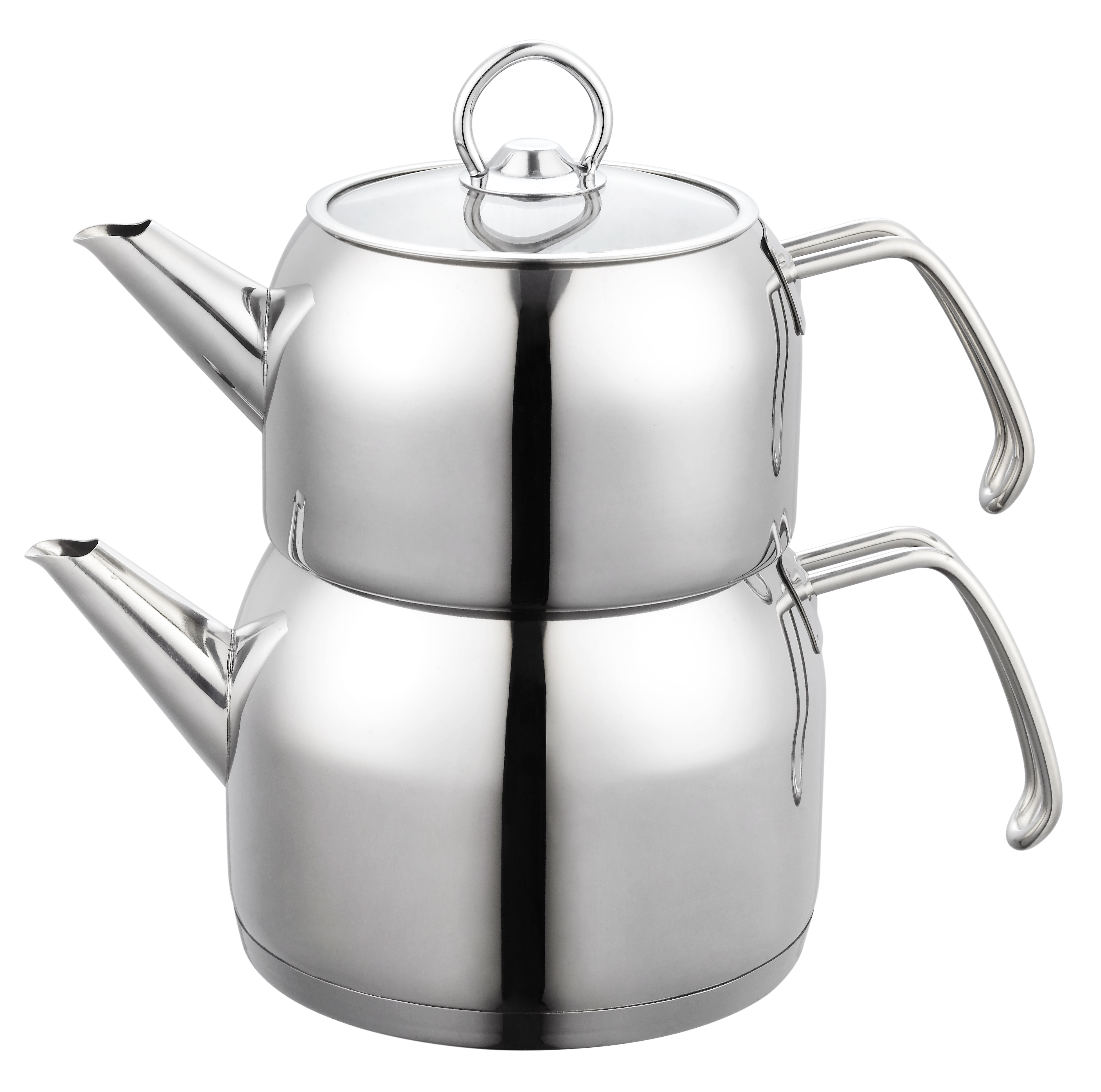 double layer teapot
