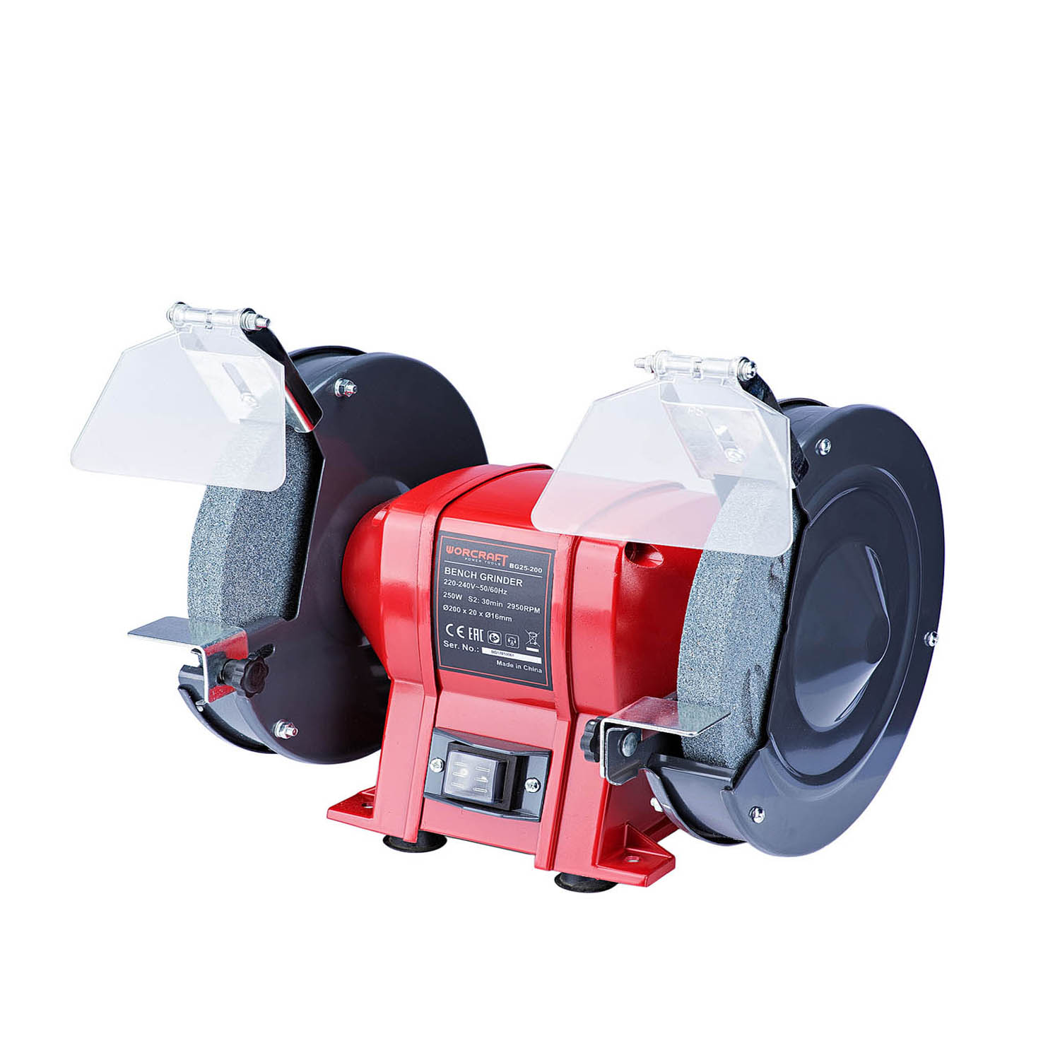 WORCRAFT 250W Bench Grinder BG25-200