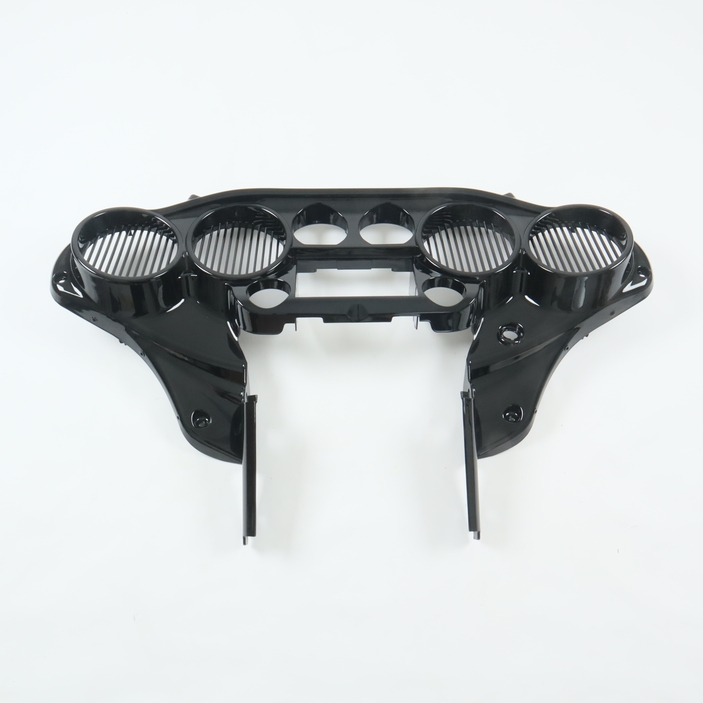 inner fairing w 6.5'' speaker quad 4 2014 up flh touring double din radio