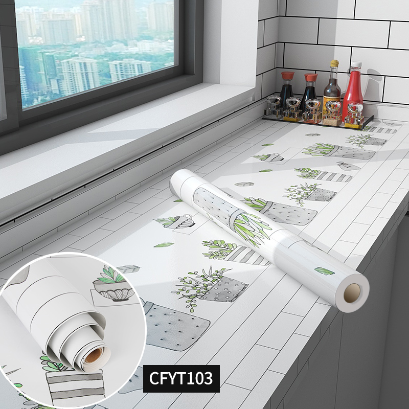 Cheap price adhesive kitchen wallpaper peel and stick wallpaper