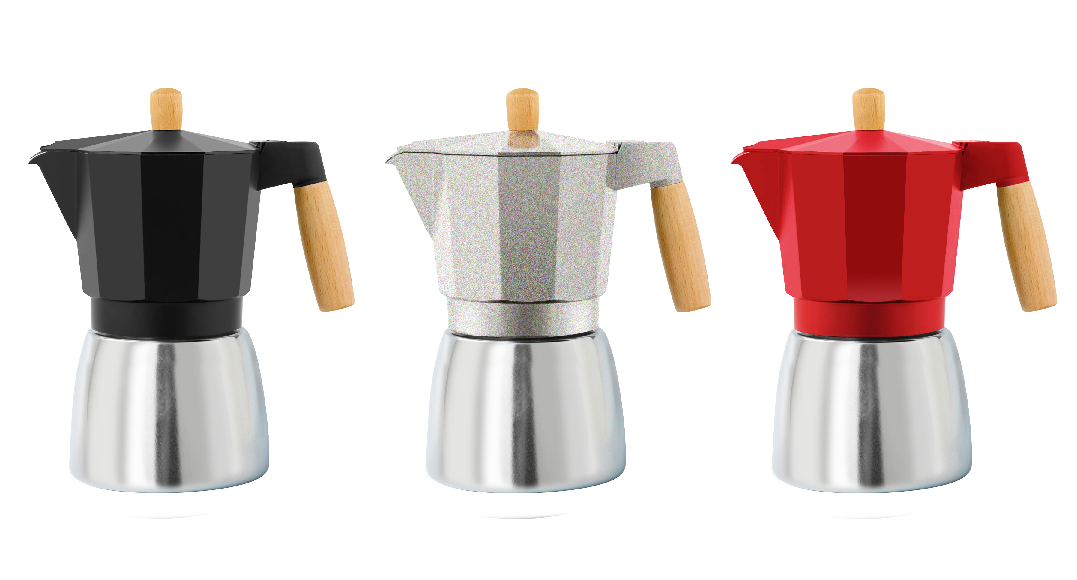 Coffee maker moka pot espresso maker stovetop espresso maker