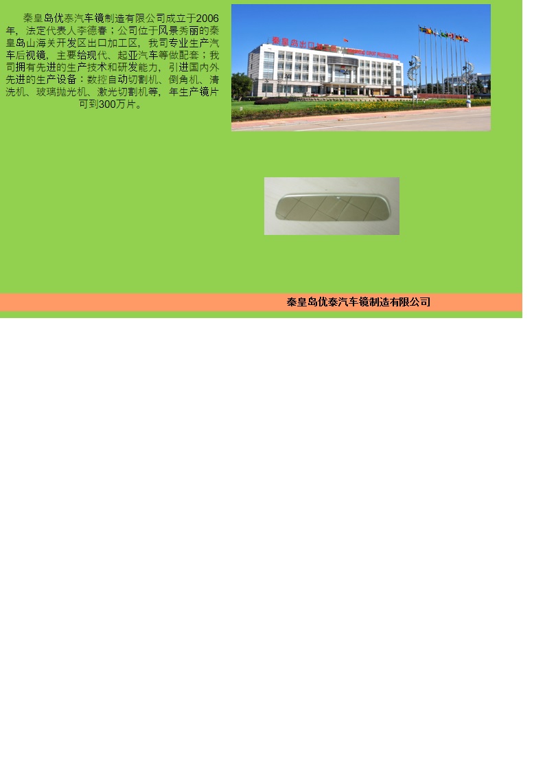 Qinhuangdao Youtai Automobile Mirror Manufacturing Co., Ltd. – pastilla de freno 2