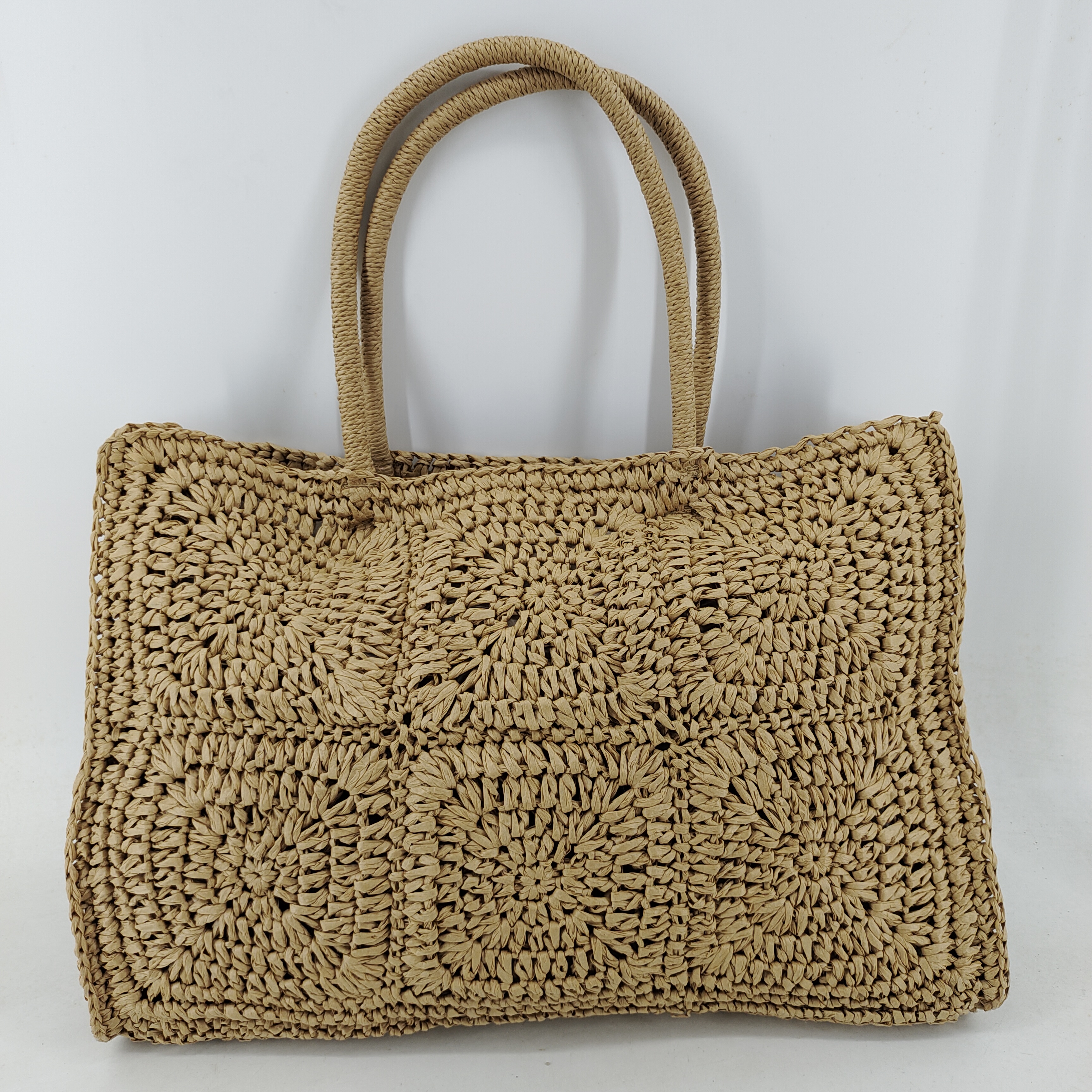 Natural Handmade straw bags for girls
